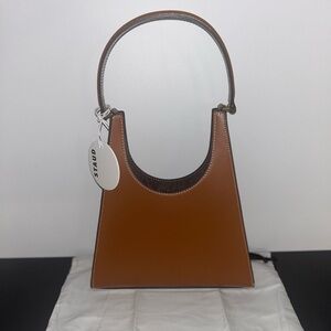 STAUD Rey Bag Tan NWT